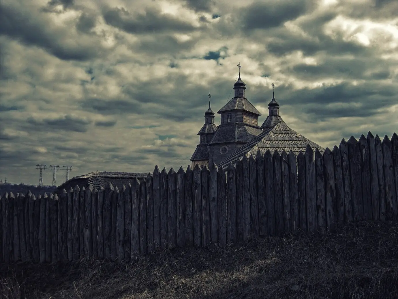 자포리자 시치의 민족지적 재현, 우크라이나 자포리자에 있는 코사크 교회